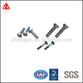 stainless steel square thread bolt and nut